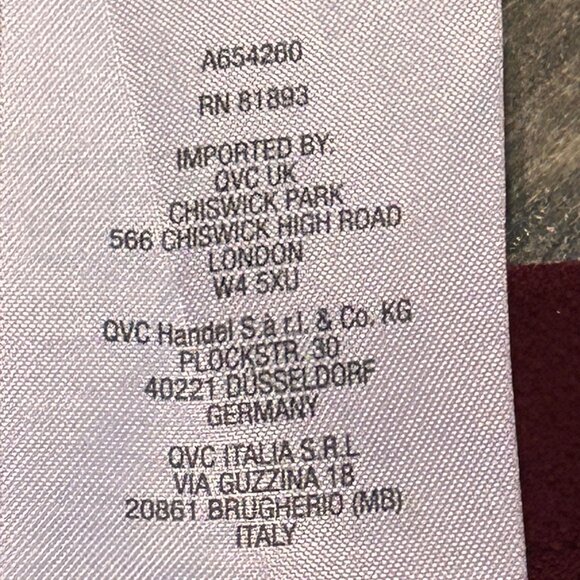 Susan Graver Every Day Textured Liquid Knit Wide-Leg Pants Red Size 3X ~EUC - Picture 14 of 15